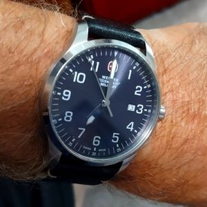 WENGER Swiss Army Men's Terragraph 42mm Strap Watch